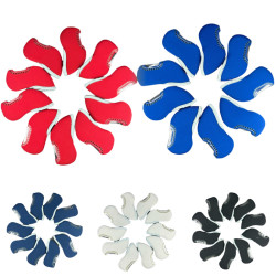 高爾夫帽套潛水布男女通用款鐵桿套十個裝暢銷款五色可選