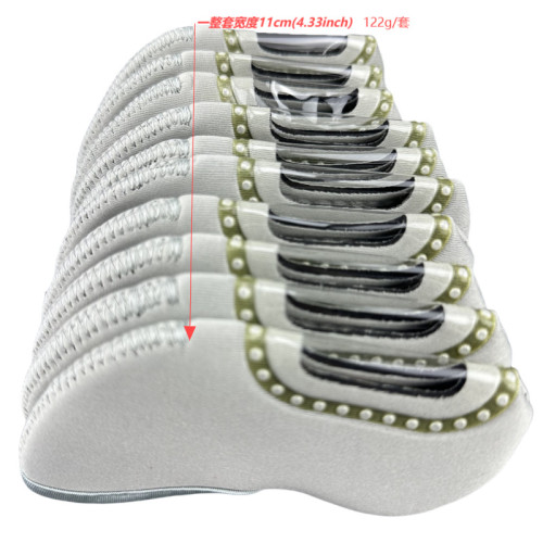 高爾夫帽套潛水布男女通用款鐵桿套十個裝暢銷款五色可選