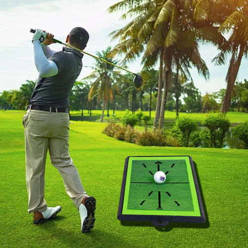 45*27cm高爾夫揮桿軌跡墊擊球痕跡標記墊珠片橡膠高爾夫打擊墊 45*27cm高爾夫揮桿軌跡墊擊球痕跡標記墊珠片橡膠高爾夫打擊墊