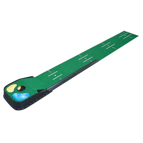 高爾夫吸塑推桿練習器自動迴球推桿毯室內絨面推桿練習墊 高爾夫吸塑推桿練習器自動迴球推桿毯室內絨面推桿練習墊