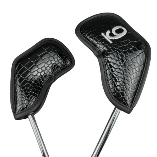 高爾夫鐵桿套鱷魚紋PU皮革魔術貼12個裝