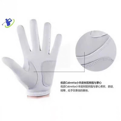 高爾夫手套FJ雙手防滑耐磨小羊皮透氣四季通用高爾夫手套 高爾夫手套FJ雙手防滑耐磨小羊皮透氣四季通用高爾夫手套