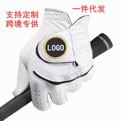 高爾夫手套小羊皮左手單衹防滑耐磨GOLF練習透氣手套 高爾夫手套小羊皮左手單衹防滑耐磨GOLF練習透氣手套