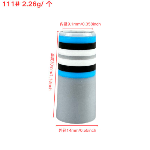 適用於高爾夫沙桿/挖起桿膠套111#9.1mm*30mm*14mm灰色多彩膠套