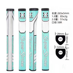 新款高爾夫握把TRAXION-GT1.0 2.0 冰雪藍槍型通用高爾夫推桿握把