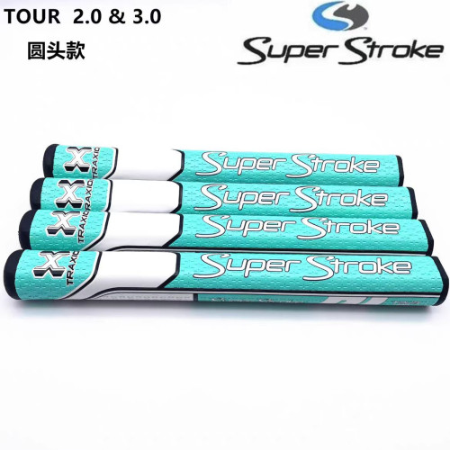 新款高爾夫握把TRAXION-GT1.0 2.0 冰雪藍槍型通用高爾夫推桿握把 新款高爾夫握把TRAXION-GT1.0 2.0 冰雪藍槍型通用高爾夫推桿握把