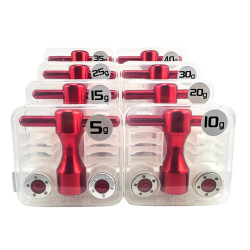 適用FAST BACK 小牙 5g-20g-25g-30g-35g-40g推桿螺絲套裝高爾夫