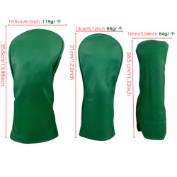 高爾夫木桿帽套魚夫帽135U號(七色可選）