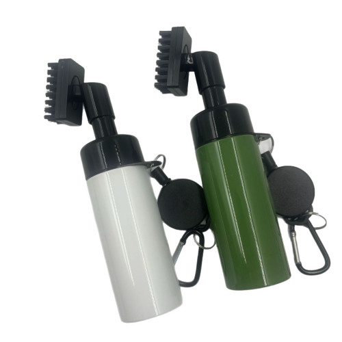 噴水壺清潔刷 golf高爾夫球桿清潔刷 按壓式噴水清洗桿頭凹槽 噴水壺清潔刷 golf高爾夫球桿清潔刷 按壓式噴水清洗桿頭凹槽