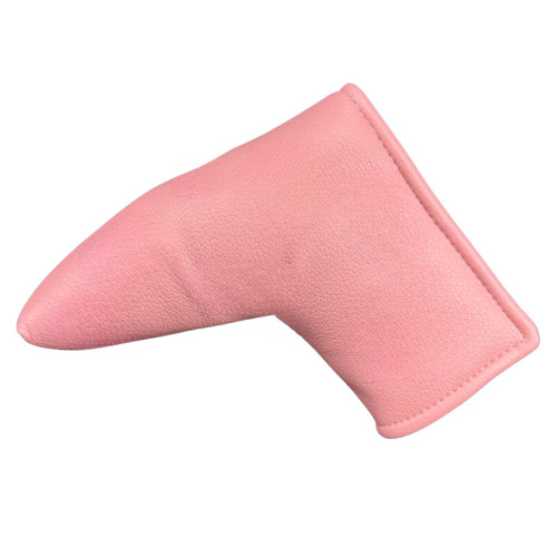 高爾夫推桿頭套磁鐵閉合直條魚膚帽款高爾夫用品