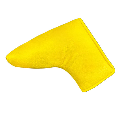 高爾夫推桿頭套磁鐵閉合直條魚膚帽款高爾夫用品