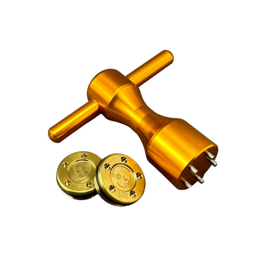 骷髏頭 大牙推桿螺絲 Newpor15g-20g-25g-30g經典款高爾夫