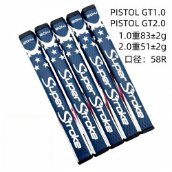 新款高爾夫球桿握把super stroke GT1.0 2.0男女款PU通用推桿握把