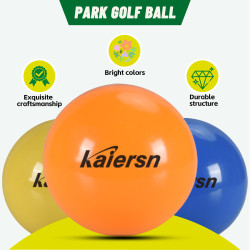 kaiersn公園高爾夫球日韓夜光光滑彩色公園球60mm