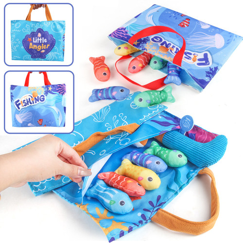 家毛氈玩具立體趣味垂釣釣魚遊戯毛氈教具訓練早教益智玩具 家毛氈玩具立體趣味垂釣釣魚遊戯毛氈教具訓練早教益智玩具
