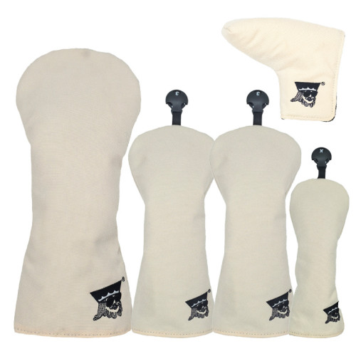 高爾夫球桿套木桿套一號木球道木保護套推桿球頭尼龍布glof桿頭套