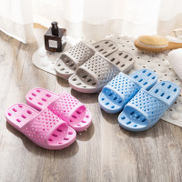浴室拖鞋EVA酒店家居拖鞋鏤空漏水輕便拖夏季情侶透氣涼拖鞋