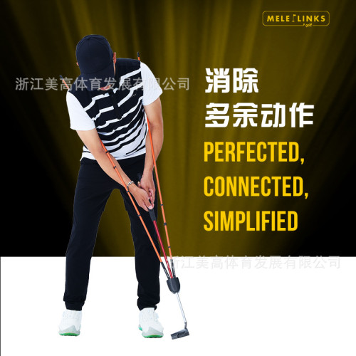 高爾夫切推桿助手磁吸指示桿組合用品玻璃纖維方向棒瞄準golf配件