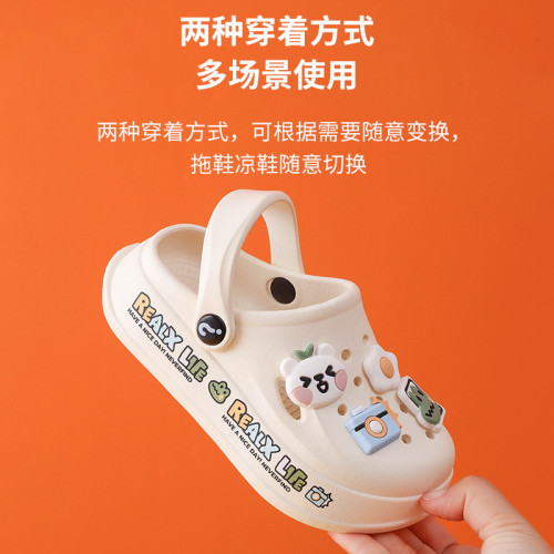 春夏季新品diy兒童拖鞋小兔可愛卡通涼拖鞋中小童大童洞洞鞋 春夏季新品diy兒童拖鞋小兔可愛卡通涼拖鞋中小童大童洞洞鞋