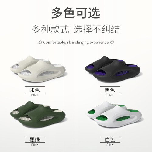 情侶軟底拖鞋女夏季居家防滑踩屎感涼拖男運動休閒潮牌厚底涼拖女 情侶軟底拖鞋女夏季居家防滑踩屎感涼拖男運動休閒潮牌厚底涼拖女