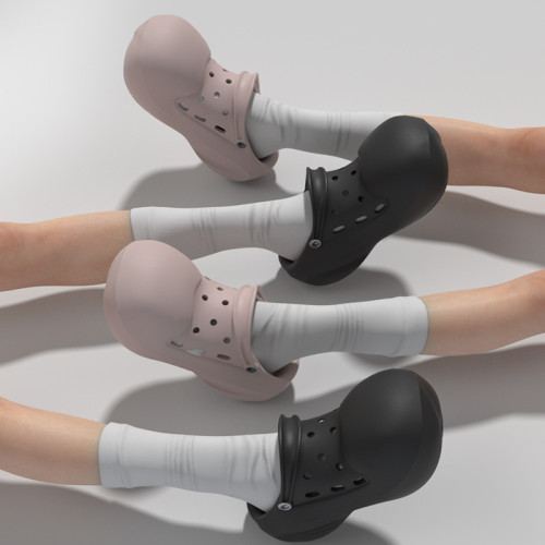 洞洞鞋女厚底EVA室外運動情侶外穿增高透氣踩屎沙灘涼拖透氣防滑 洞洞鞋女厚底EVA室外運動情侶外穿增高透氣踩屎沙灘涼拖透氣防滑