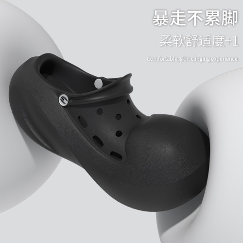 洞洞鞋女厚底EVA室外運動情侶外穿增高透氣踩屎沙灘涼拖透氣防滑 洞洞鞋女厚底EVA室外運動情侶外穿增高透氣踩屎沙灘涼拖透氣防滑