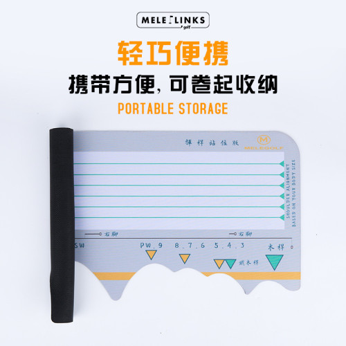 高爾夫揮桿站位墊揮桿練習器配件糾正擊球訓練墊高爾夫打擊墊 高爾夫揮桿站位墊揮桿練習器配件糾正擊球訓練墊高爾夫打擊墊