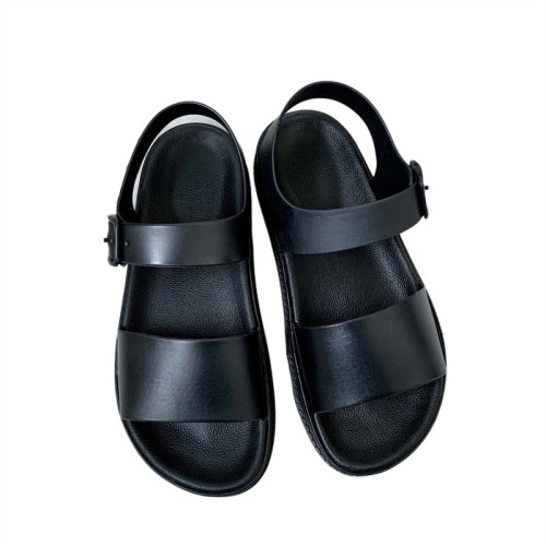 邊貿日系原宿風涼鞋夏季新款厚底學生休閒簡約沙灘羅馬涼鞋女夏 邊貿日系原宿風涼鞋夏季新款厚底學生休閒簡約沙灘羅馬涼鞋女夏