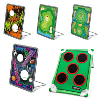 高爾夫遊戯墊標靶帶支架練習室內戶外體育親子互動遊戯