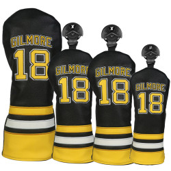 新款高爾夫球桿套18號球衣小雞腿1號木桿保護套PU帽套桿頭套