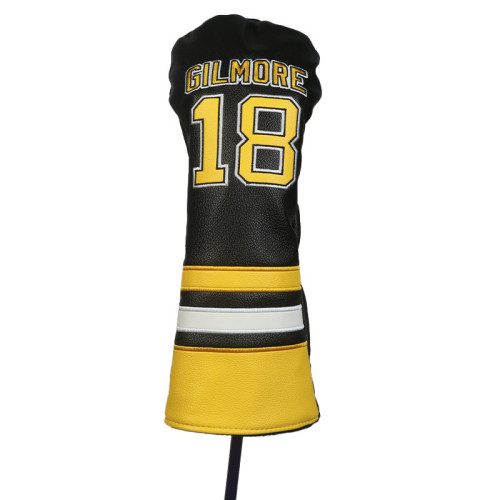 新款高爾夫球桿套18號球衣小雞腿1號木桿保護套PU帽套桿頭套