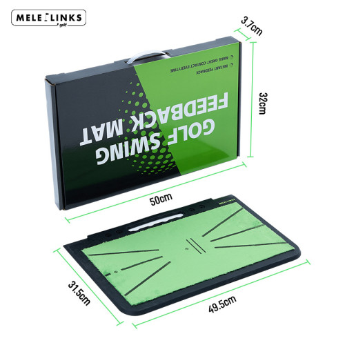 家高爾夫揮桿練習器揮桿擊球墊軌跡墊反餽高爾夫打擊墊