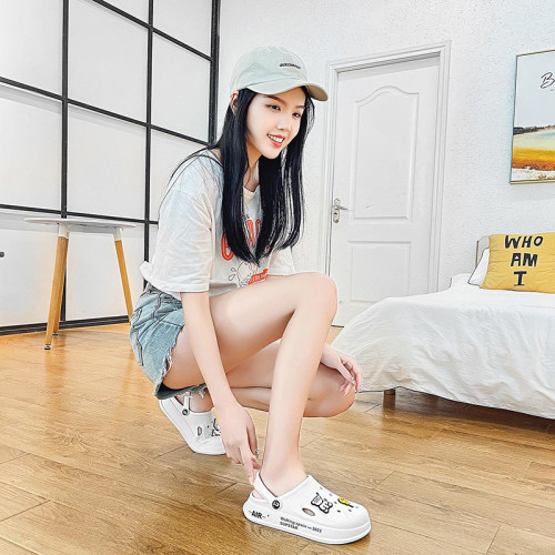 eva洞洞鞋女夏新款學生韓版外穿護士包頭軟底防滑沙灘涼拖鞋 eva洞洞鞋女夏新款學生韓版外穿護士包頭軟底防滑沙灘涼拖鞋