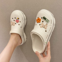 洞洞鞋女學生韓版新款可愛包頭拖鞋夏外穿家用護士少女心涼拖鞋女