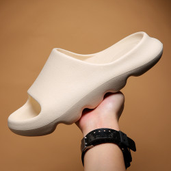 2025新款拖鞋厚底踩屎感EVA女夏耐穿情侶室內外家居浴室沙灘