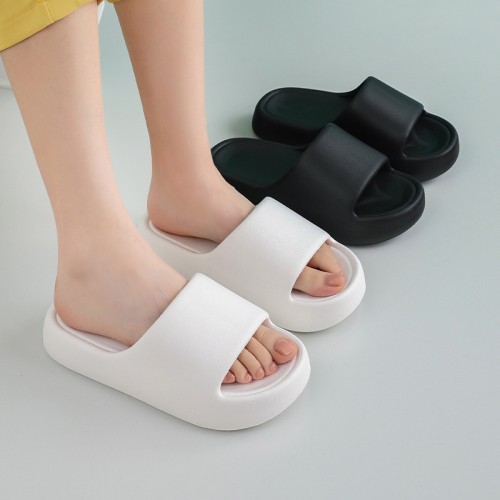 厚底踩屎感增高涼拖鞋夏季家居家浴室洗澡家用女情侶男防滑拖鞋