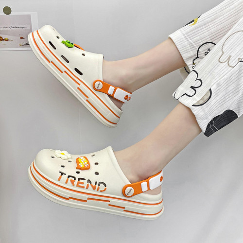 2025款夏季新款涼鞋男女同款洞洞鞋外穿休閒鞋男情侶包頭沙灘鞋子 2025款夏季新款涼鞋男女同款洞洞鞋外穿休閒鞋男情侶包頭沙灘鞋子