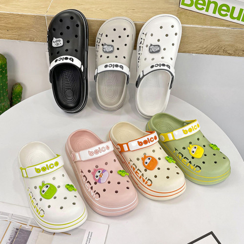 2025款夏季新款涼鞋男女同款洞洞鞋外穿休閒鞋男情侶包頭沙灘鞋子 2025款夏季新款涼鞋男女同款洞洞鞋外穿休閒鞋男情侶包頭沙灘鞋子