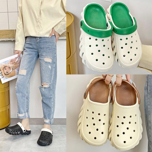 情侶洞洞鞋男女花園鞋包頭拖EVA沙灘鞋透氣涼鞋兩穿涼拖鞋防滑 情侶洞洞鞋男女花園鞋包頭拖EVA沙灘鞋透氣涼鞋兩穿涼拖鞋防滑