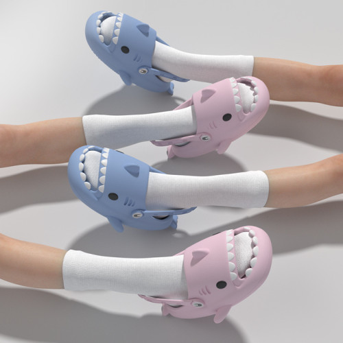 卡通戶外情侶洞洞鞋厚底防滑男士拖鞋懶人辦公室鯊魚涼拖鞋女耐穿 卡通戶外情侶洞洞鞋厚底防滑男士拖鞋懶人辦公室鯊魚涼拖鞋女耐穿