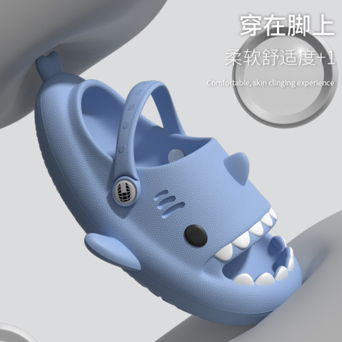 卡通戶外情侶洞洞鞋厚底防滑男士拖鞋懶人辦公室鯊魚涼拖鞋女耐穿 卡通戶外情侶洞洞鞋厚底防滑男士拖鞋懶人辦公室鯊魚涼拖鞋女耐穿