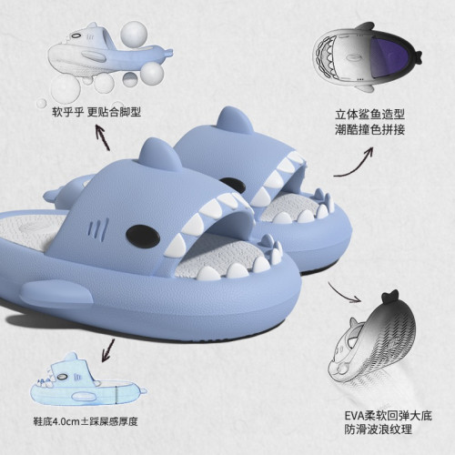 2023新款三代鯊魚拖鞋女夏季外穿室內居家用浴室洗澡防滑涼拖鞋男 2023新款三代鯊魚拖鞋女夏季外穿室內居家用浴室洗澡防滑涼拖鞋男
