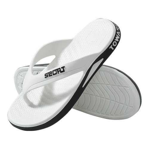 新款簡約人字拖男外穿防滑戶外休閒夾腳拖男士夏季沙灘時尚涼拖鞋