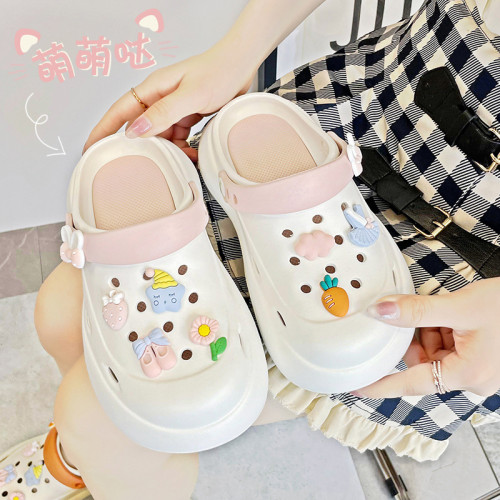 厚底老爹涼鞋2025夏季新款高跟松糕底ins潮外穿包頭拖鞋沙灘鞋 厚底老爹涼鞋2025夏季新款高跟松糕底ins潮外穿包頭拖鞋沙灘鞋