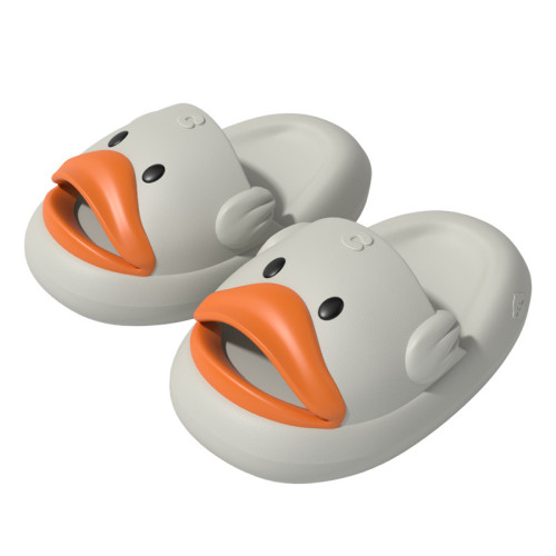 兒童拖鞋男寶室內防滑厚底涼鞋軟底卡通鴨子女孩寶寶涼拖外穿小童