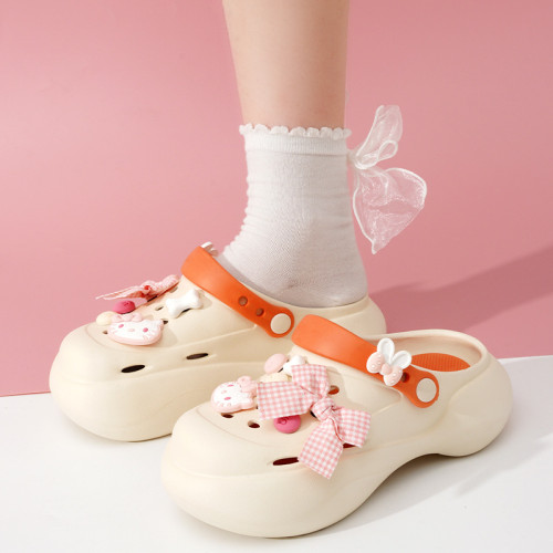 洞洞鞋女外穿新款厚底可愛卡通踩屎感居家外穿海邊沙灘鞋涼拖鞋女 洞洞鞋女外穿新款厚底可愛卡通踩屎感居家外穿海邊沙灘鞋涼拖鞋女