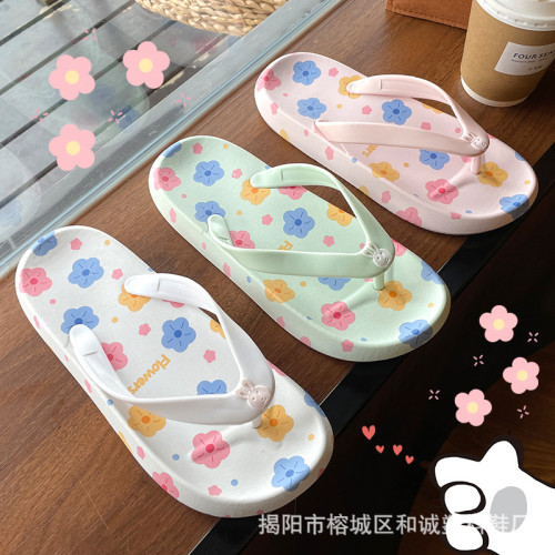 人字拖鞋女款夏外穿防滑網紅女孩可愛少女學生家用夾腳女士涼拖鞋