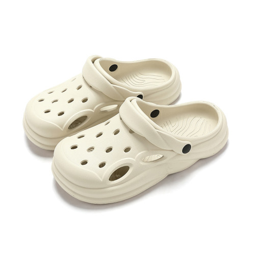 洞洞鞋男夏季踩屎感涼鞋厚底防滑沙灘包頭外穿涼拖鞋女 洞洞鞋男夏季踩屎感涼鞋厚底防滑沙灘包頭外穿涼拖鞋女