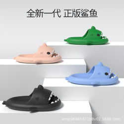 官方正版新一代3.3厚底鯊魚拖鞋男女夏季情侶款網紅爆款EVA涼拖鞋