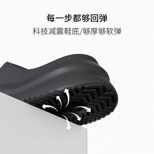 CHEDOIR山野氫空拖鞋男士夏季外穿防滑厚底增高踩屎感沙灘一字拖 CHEDOIR山野氫空拖鞋男士夏季外穿防滑厚底增高踩屎感沙灘一字拖